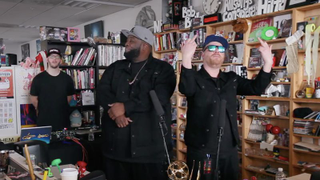 Run The Jewels sips whiskey, makes NPR dance in its Tiny Desk performance